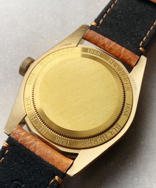 Heritage Black Bay Bronze Blue XF 1:1 Best Edition on Aged Brown Leather Strap A2824 V3 (Free Nato Strap) - Image 8