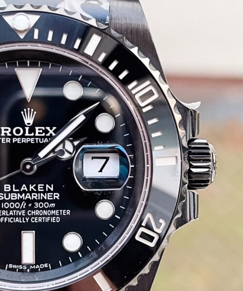 Submariner 116610 PVD Blaken All Black Ceramic 904L Steel V6F 1:1 Best Edition A2824 - Image 3