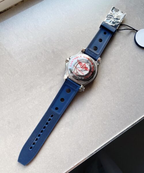 SuperOcean II 44mm GF 1:1 Best Edition Blue Dial on Blue Rubber Strap A2824 - Image 8