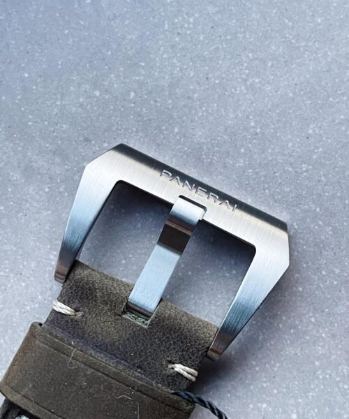 PAM 1314 VSF 1:1 Best Edition White Dial on Gray Asso Strap P.9010 - Image 7