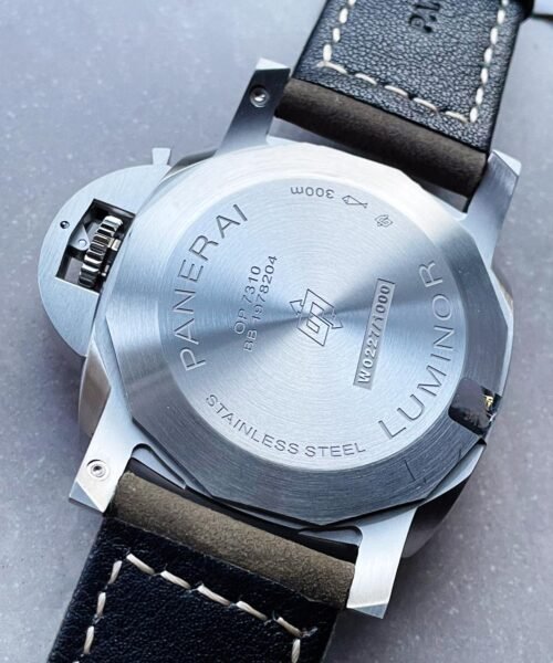 PAM 1314 VSF 1:1 Best Edition White Dial on Gray Asso Strap P.9010 - Image 6