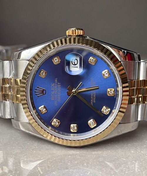 DateJust 31mm Ladies 278289 BPF Blue /gold Dial 316L steel A2836 movement - Image 2