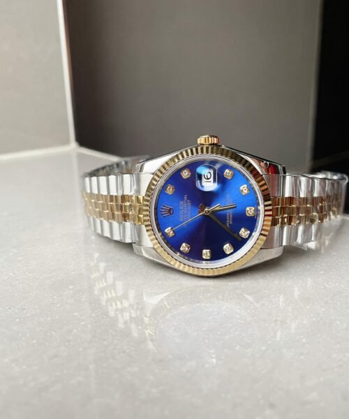 DateJust 31mm Ladies 278289 BPF Blue /gold Dial 316L steel A2836 movement - Image 3