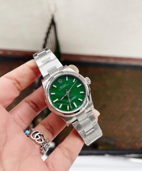 Oyster Perpetual 31mm 277200 EWF Best Edition GREEN Dial on SS Bracelet 6T15 - Image 2