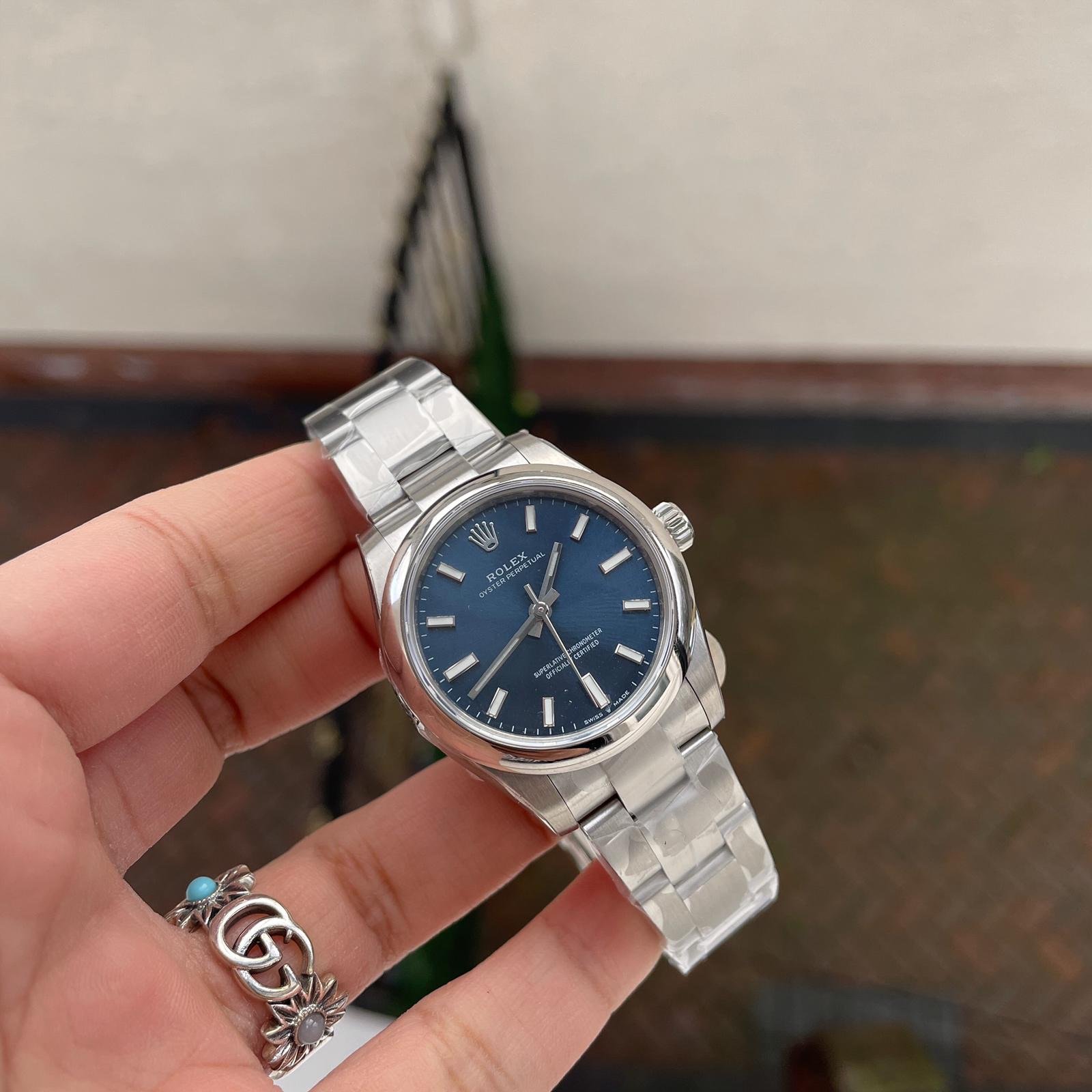 Oyster Perpetual 31mm 277200 EWF Best Edition BLUE Dial on SS Bracelet 6T15 - Image 2