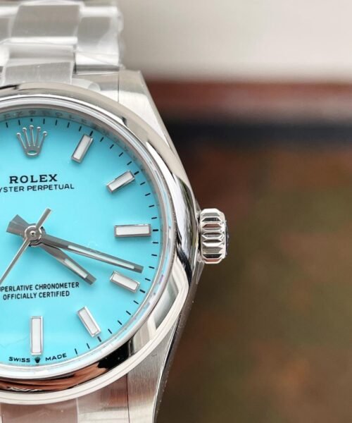 Oyster Perpetual 31mm 277200 EWF Best Edition LIGHT BLUE Dial on SS Bracelet 6T15 - Image 4