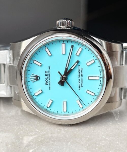 Oyster Perpetual 31mm 277200 EWF Best Edition LIGHT BLUE Dial on SS Bracelet 6T15 - Image 5