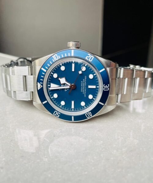 Black Bay Fifty Eight bb58 39mm SS ZF 1:1 Best Edition Blue Dial on SS Bracelet A2824 - Image 4