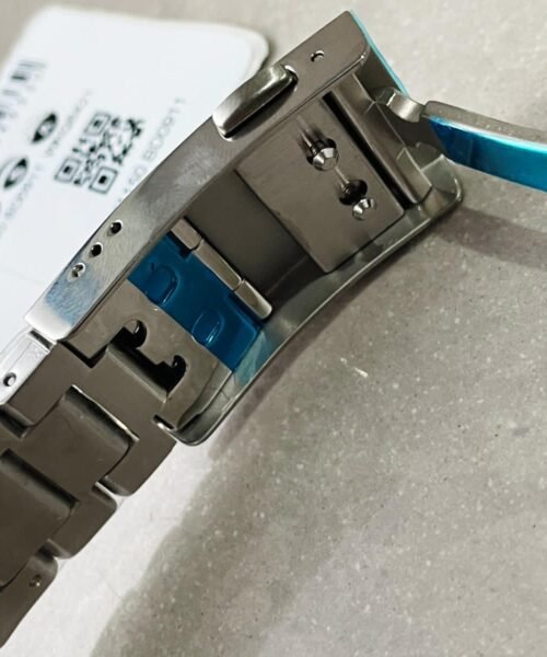 Aquaracer 41mm white face Stainless Steel RG bezel SS strap - Image 11