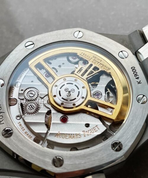 Royal Oak 41mm 15500 SS ZF 1:1 Best Edition White Textured Dial on SS Bracelet A4302 V2 - Image 11