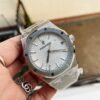 Royal Oak 41mm 15500 SS ZF 1:1 Best Edition White Textured Dial on SS Bracelet A4302 V2