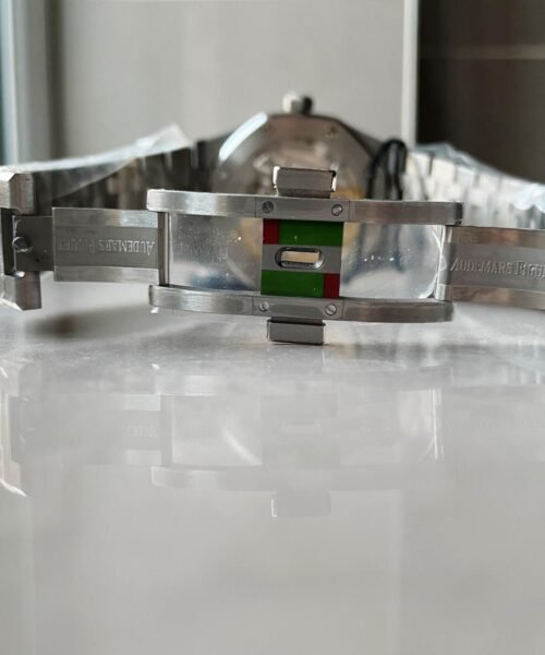 Royal Oak 41mm 15500 SS ZF 1:1 Best Edition White Textured Dial on SS Bracelet A4302 V2 - Image 13