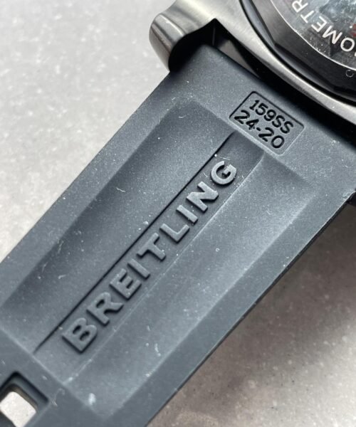 Superocean Automatic 44 TF 1:1 Best Edition Black Dial Black Bezel on Black Rubber Strap A2824 - Image 9
