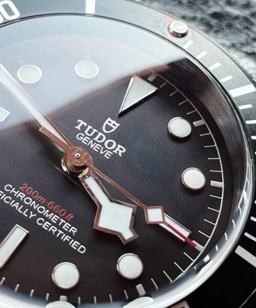 HERITAGE 2016 BLACK BAY SHIELD DLC ZF 1:1 BEST EDITION BLACK BEZEL ON ASSO. LEATHER STRAP A2824 - Image 8