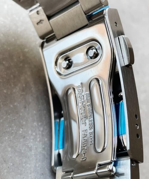 Formula 1 TAG Black dial silver SS strap OGF - Image 8