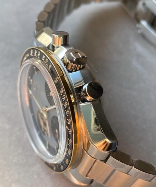 Speedmaster 50th Anniversary of APOLLO 11 The Moon Landing OMF Best Edition on SS Bracelet Manual Winding Chrono Movement - Image 8
