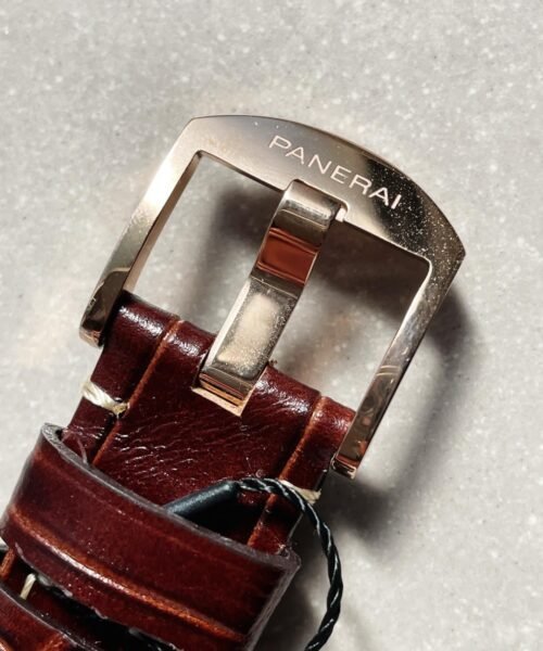 PAM1042 Luminor Due RG VSF Best Edition White Dial on Brown Leather Strap - Image 12