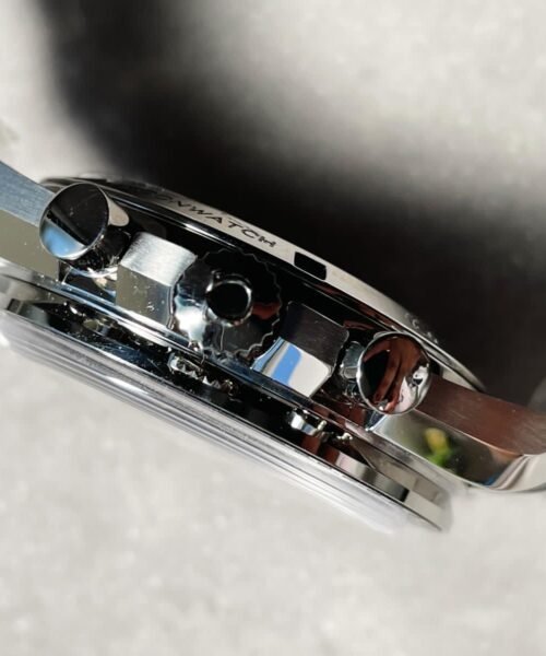 Speedmaster MoonWatch SS Sapphire Crystal Black Dial on SS Bracelet Manual Winding Chrono Movement - Image 7