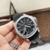 AQUANAUT 5164A SS GRF BEST EDITION BLACK DIAL ON BLACK RUBBER STRAP A324 V2