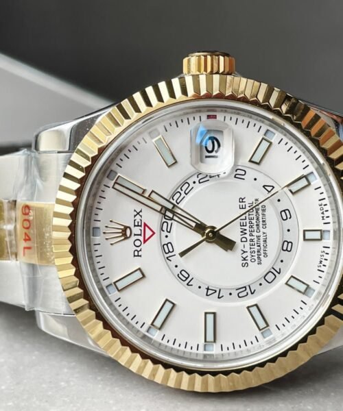 Sky-Dweller 326934 SS Noob 1:1 Best Edition White Dial on SG SS Bracelet A23J £330.00 - Image 2