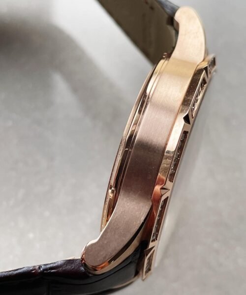 EXCALIBUR RDDBEX0393 RG CRYSTALS BEZEL BBR BEST EDITION SKELETON DIAL ON BROWN LEATHER STRAP A2136 TOURBILLON V2 - Image 11