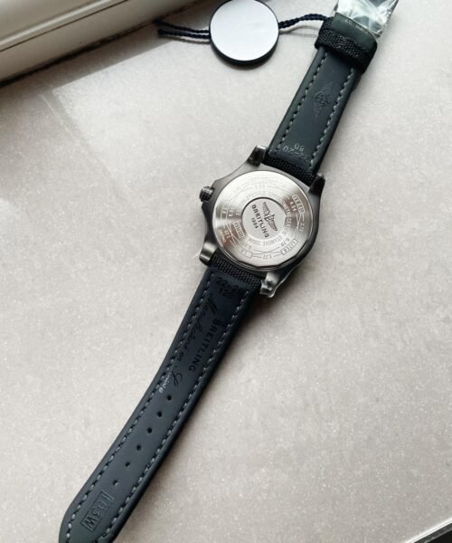 AVENGER BLACKBIRD 44MM DLC GF 1:1 BEST EDITION TITANIUM CASE BLACK DIAL ON BLACK RUBBER STRAP A2824 V4 - Image 12