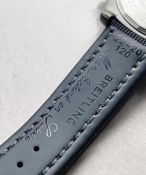 AVENGER BLACKBIRD 44MM DLC GF 1:1 BEST EDITION TITANIUM CASE BLACK DIAL ON BLACK RUBBER STRAP A2824 V4 - Image 13