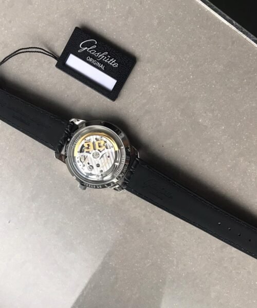Senator Automatic GF SS White Dial on Black Leather Strap A3959 - Image 8