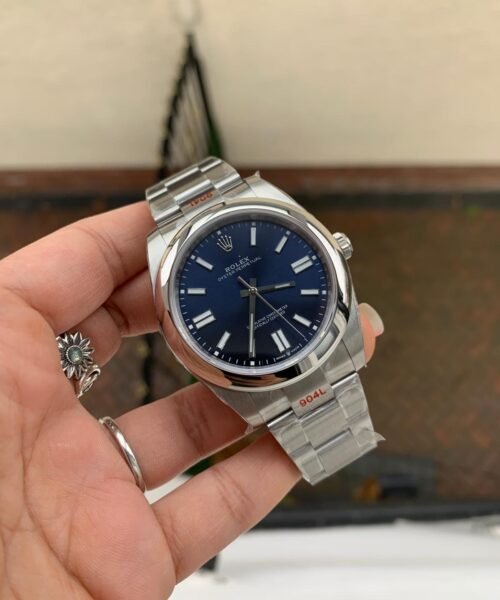 OYSTER PERPETUAL EW FACTORY BRIGHT BLUE dial 41MM Asian 3230 automatic movement - Image 3