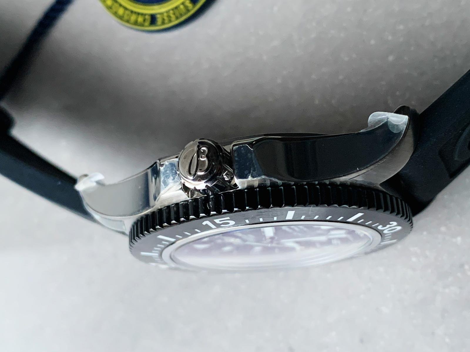 Superocean 44mm Special GF 1:1 Best Edition Black Dial on Black Rubber Strap A2824 - Image 5