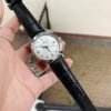 Master Grande Ultra Thin 1548420 SS ZF 1:1 Best Edition White Dial on Black Leather Strap A899/1