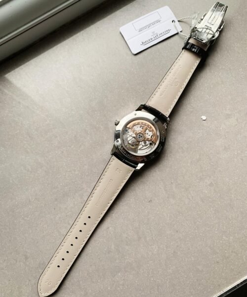 Master Grande Ultra Thin 1548420 SS ZF 1:1 Best Edition White Dial on Black Leather Strap A899/1 - Image 9