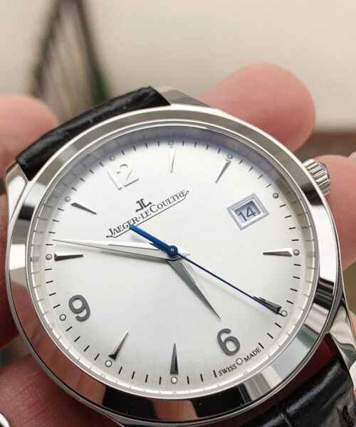 Master Grande Ultra Thin 1548420 SS ZF 1:1 Best Edition White Dial on Black Leather Strap A899/1 - Image 4