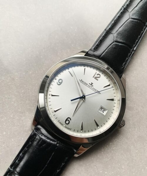 Master Grande Ultra Thin 1548420 SS ZF 1:1 Best Edition White Dial on Black Leather Strap A899/1 - Image 3