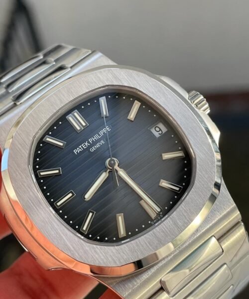 Nautilus 5711 PPF 1:1 Best Edition Gray Textured Dial on SS Bracelet 324CS - Image 3