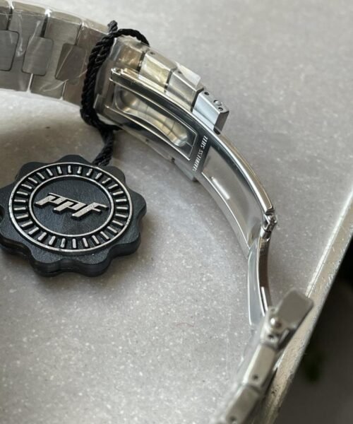 Nautilus 5711 PPF 1:1 Best Edition Gray Textured Dial on SS Bracelet 324CS - Image 10