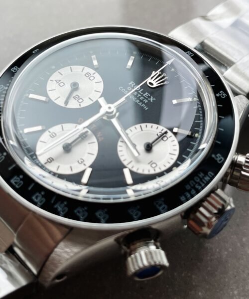 VINTAGE Daytona 6263 SS Black Dial 2 on Bracelet Venus 75 - Image 10