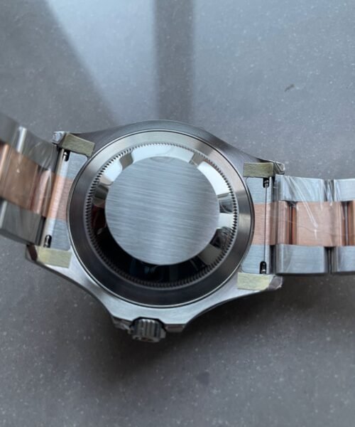 Yacht-Master 126621 904L/RG VSF 1:1 Best Edition Black Dial On 904L/RG Bracelet VS3235 - Image 9