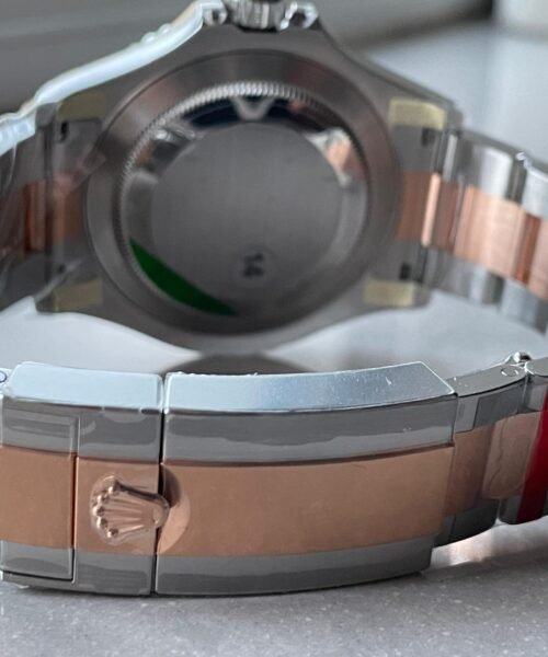 Yacht-Master 126621 904L/RG VSF 1:1 Best Edition Black Dial On 904L/RG Bracelet VS3235 - Image 11