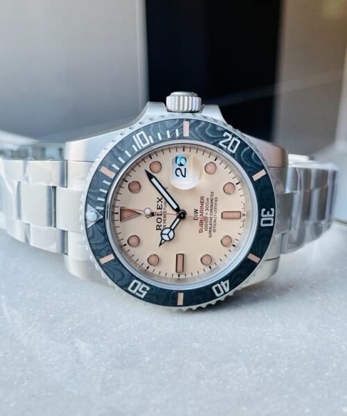 Submariner DiW "Dune" 904L SS Yellow Dial on SS Bracelet VSF VS3135 - Image 5