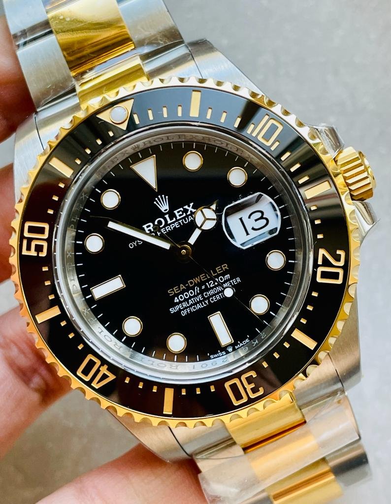Sea-Dweller 43mm 126603 YG/SS Black Dial on YG/SS Bracelet VSF VS3235 - Image 5