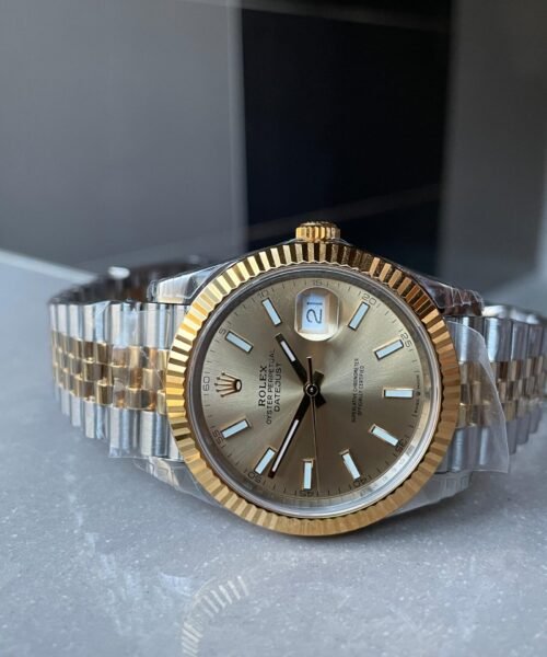 VSF Datejust 41mm 126333 904L YG/SS Fluted Bezel Gold Dial on YG/SS Jubilee Bracelet VS3235 - Image 7