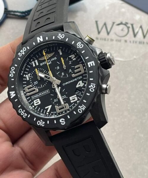 Endurance pro OGF 44mm Army black dial black Rubber Strap quartz movement - Image 3