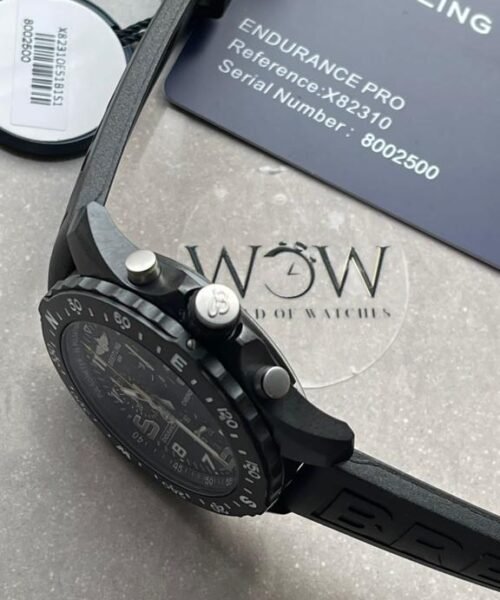 Endurance pro OGF 44mm Army black dial black Rubber Strap quartz movement - Image 7