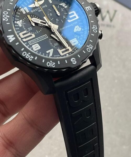 Endurance pro OGF 44mm Army black dial black Rubber Strap quartz movement - Image 5