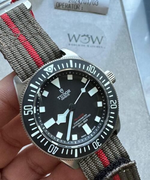 Pelagos M25717N-0001 Ti M+F FXD 1:1 Best Edition Black dial Black Ceramic Bezel on Nylon Strap Miyato 8N-24 - Image 3