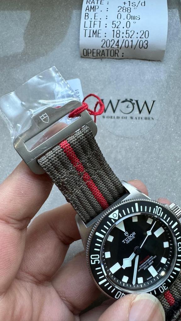 Pelagos M25717N-0001 Ti M+F FXD 1:1 Best Edition Black dial Black Ceramic Bezel on Nylon Strap Miyato 8N-24 - Image 9
