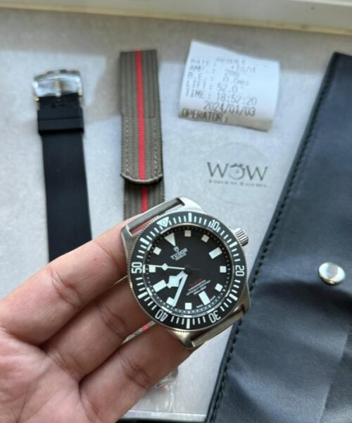 Pelagos M25717N-0001 Ti M+F FXD 1:1 Best Edition Black dial Black Ceramic Bezel on Nylon Strap Miyato 8N-24 - Image 7