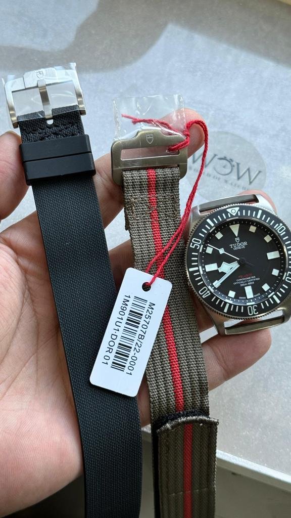 Pelagos M25717N-0001 Ti M+F FXD 1:1 Best Edition Black dial Black Ceramic Bezel on Nylon Strap Miyato 8N-24 - Image 8