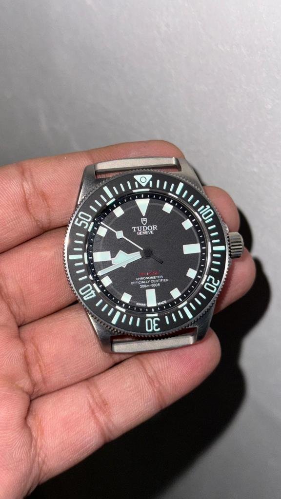 Pelagos M25717N-0001 Ti M+F FXD 1:1 Best Edition Black dial Black Ceramic Bezel on Nylon Strap Miyato 8N-24 - Image 4